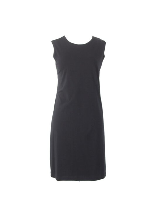 Eileen Fisher Dresses & Skirts - Eileen Fisher Dress $138 Sz LP Black Round Neck Organic Cotton Dress